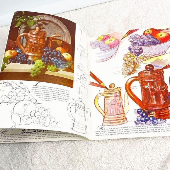 How To Draw Nature Still Life Lettering Walter T Foster Art Book #2 New Edition - Picture 4 of 9
